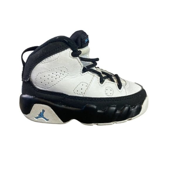 Air Jordan 9 Retro “University Blue” UNC 401812-140 Toddler Td Baby Boy Size 5C - Picture 1 of 12